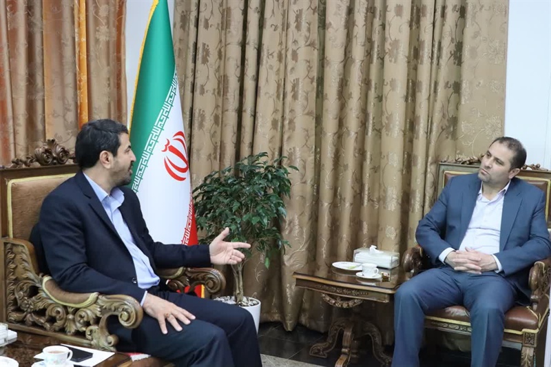 دیدار معاون امور مجلس وزارت ورزش و جوانان با استاندار همدان