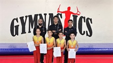 درخشش ژیمناستهای ملایری در مسابقات قهرمانی ژیمناستیک هنری کشور