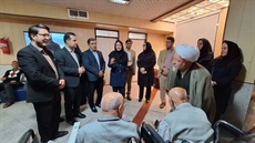 بازدید مدیرکل مشارکت‌های اجتماعی وزارت ورزش و جوانان از مرکزتوانبخشی خانه خورشید و جشن روز سالمند