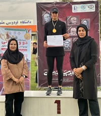 دونده نوجوان همدانی با کسب دو نشان طلا رکورد شکنی کرد