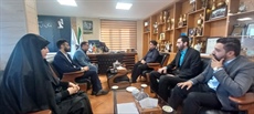 دیدار مدیرکل ورزش و جوانان با رئیس انجمن حقوق ورزشی استان همدان
