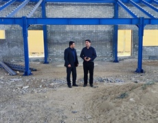 تسریع در تکمیل سالن ورزشی ۱۵۰۰ نفری فامنین با تأمین ۲۱ میلیارد تومان اعتبار جدید