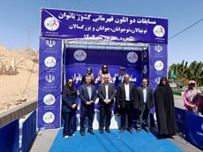 تیم نونهالان ترای اتلون (ورزش سه گانه ) قهرمان مسابقات قهرمانی کشور