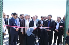 افتتاح زمین چمن مصنوعی مینی‌فوتبال در روستای بابان کبودرآهنگ