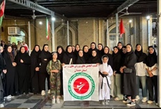 حضور جامعه ورزش و جوانان در پنجمین یادواره سردار شهید علیرضا حاجی‌بابایی و همرزمان شهید