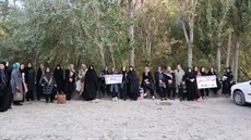 طبیعت‌گردی و پیاده‌روی بانوان ورزش صبحگاهی اسدآباد در روستای گردشگری ملحمدره