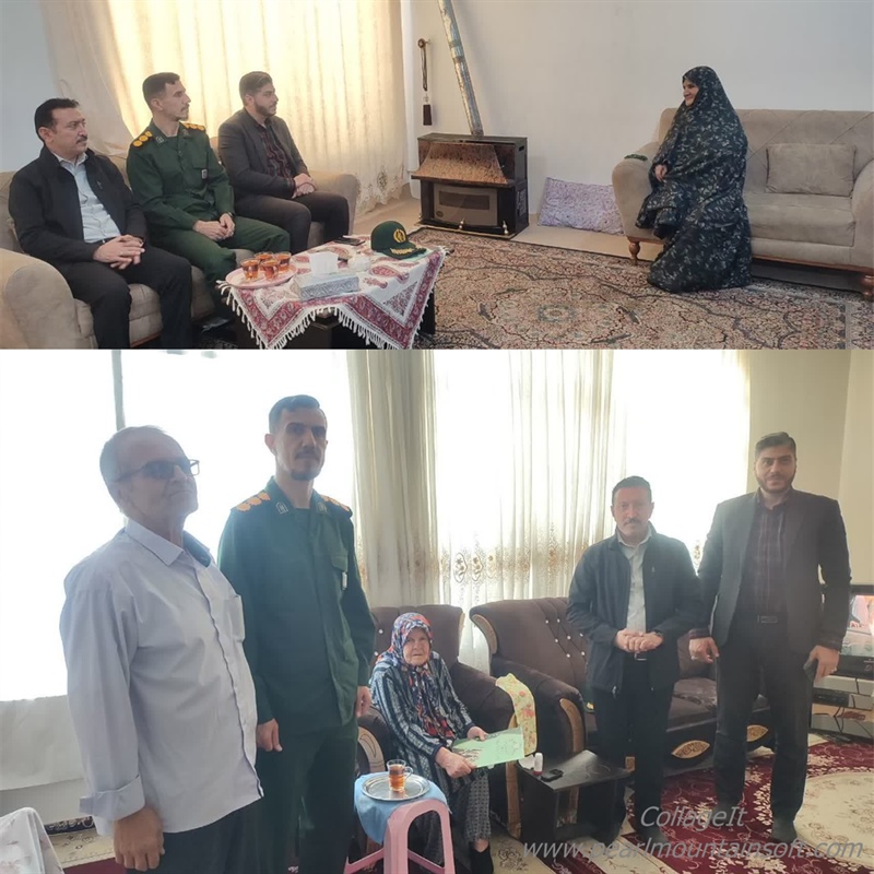 سرکشی از خانواده معظم ورزشکاران شهید به مناسبت هفته تربیت‌بدنی در تویسرکان