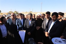 افتتاح زمین چمن ورزشی روستای امیرآباد کبودرآهنگ با حضور مسئولان استان همدان