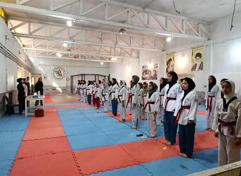 برگزاری استاژ فنی و تخصصی پومسه ویژه تکواندو کاران دختر شهرستان ملایر