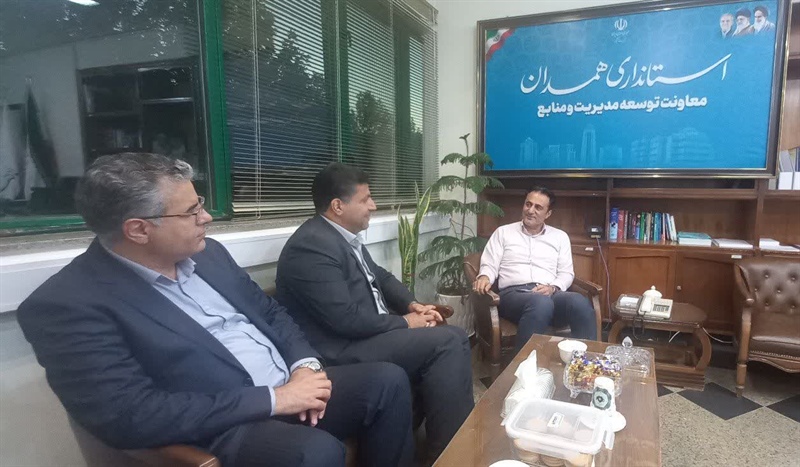 دیدار مدیرکل ورزش و جوانان استان همدان با معاون جدید منابع انسانی استانداری