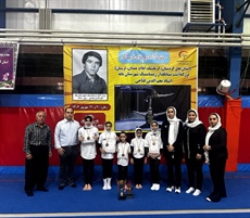 درخشش دختران ژیمناستیک همدان در مسابقات آکروژیم بانوان غرب کشور