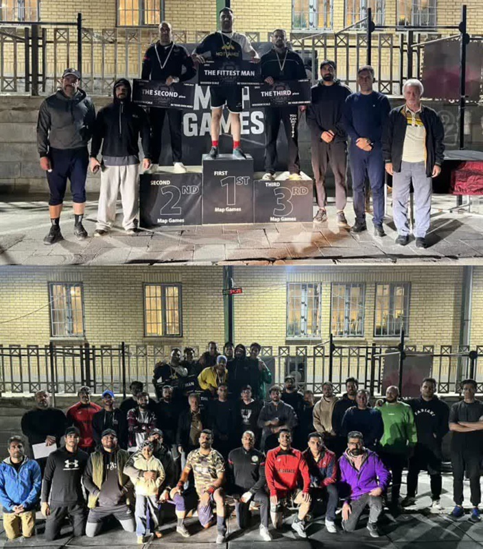 برگزاری موفق مسابقات فانکشنال فیتنس در همدان