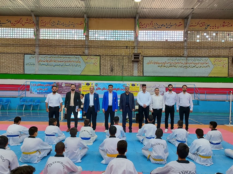 منتخبین مسابقات قهرمانی خردسالان و نونهالان تکواندو شهرستان ملایر مشخص گردید