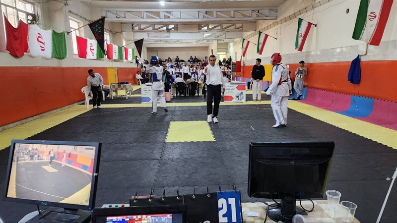 منتخبین مسابقات قهرمانی نونهالان پسر هیات تکواندو استان مشخص گردید