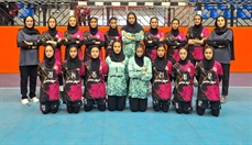 حضور دختران سامنی در لیگ هندبال آیندگان کشور