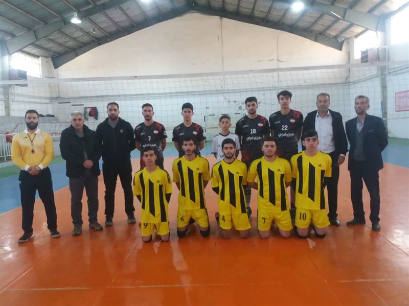 راهیابی تیم والیبال سامن به مسابقات والیبال غرب کشور جام پرچم