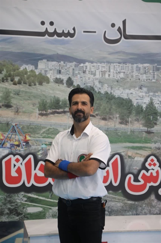 محمدرضا رشیدی داور بین المللی کونگ فو استان داور برتر مسابقات انتخابی تیم ملی نوجوانان و جوانان کونگ فو کشور