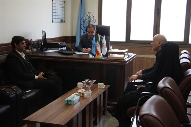 دیدار معاونت امور جوانان اداره کل ورزش و جوانان با معاونت اجتماعی  پیشگری از وقوع جرم دادگستری همدان