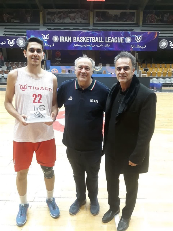 حضور امیر علی سعیدی در اردوی آماده‌سازی تیم ملی بسکتبال زیر ۱۸ سال کشور