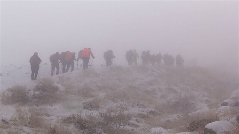 پیکر یکی از کوهنوردان پیدا شد