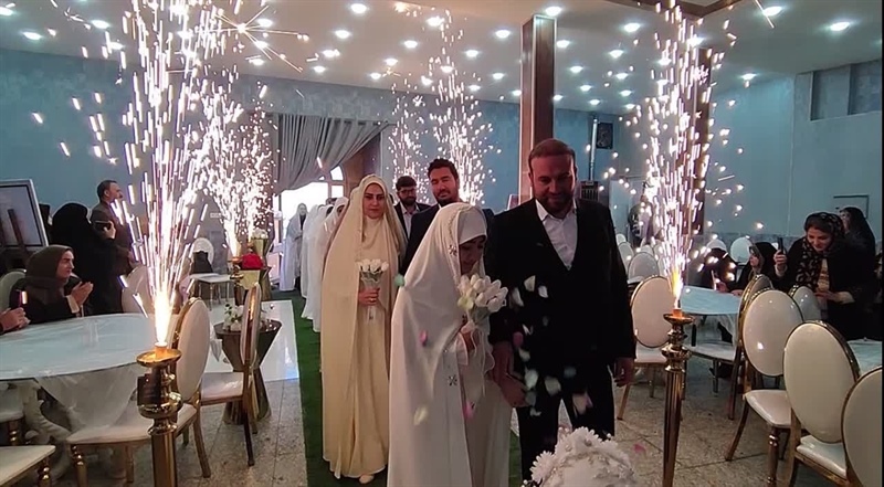 برگزاری جشن وصال ۱۵ زوج جوان در ملایر