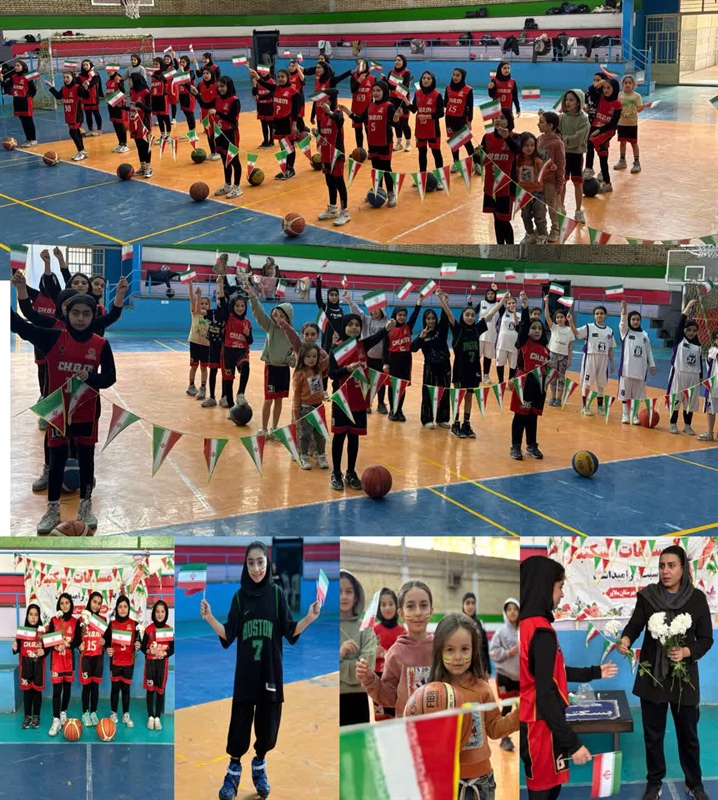 جشنواره بسکتبال ویژه دختران گرامیداشت یوم الله 22 بهمن در شهرستان ملایر