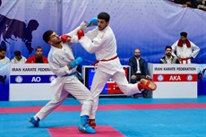 صعود مقتدرانه رعد پدافند هوایی همدان به نایب‌قهرمانی سوپرلیگ کاراته کشور