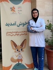 دریافت  گواهی  حضور وعضویت  «الناز دبیری» از APC