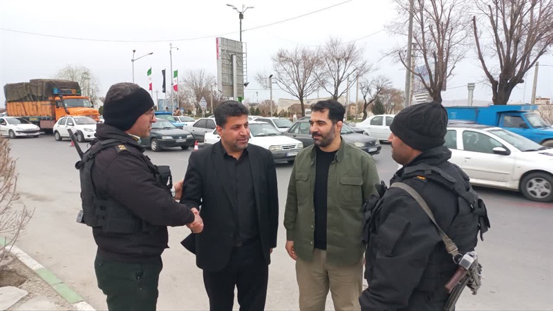 تقدیر مدیرکل ورزش و جوانان از نیروهای انتظامی و بسیجی در ایست و بازرسی همزمان با تحویل سال نو