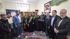 دیدار با خانواده های معزز شهدای عزیز ورزشکار شهیدان محمد شاملو ،هومن قیاثوند و حاج حیدر ابراهیم خوانی