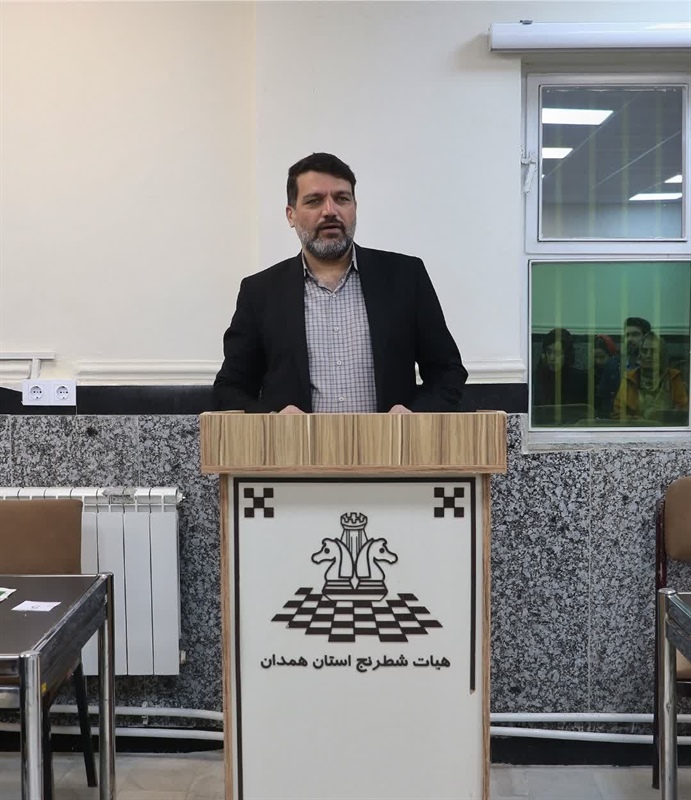 مسابقات شطرنج خبرنگاران خبرگزاری تسنیم در همدان برگزار شد