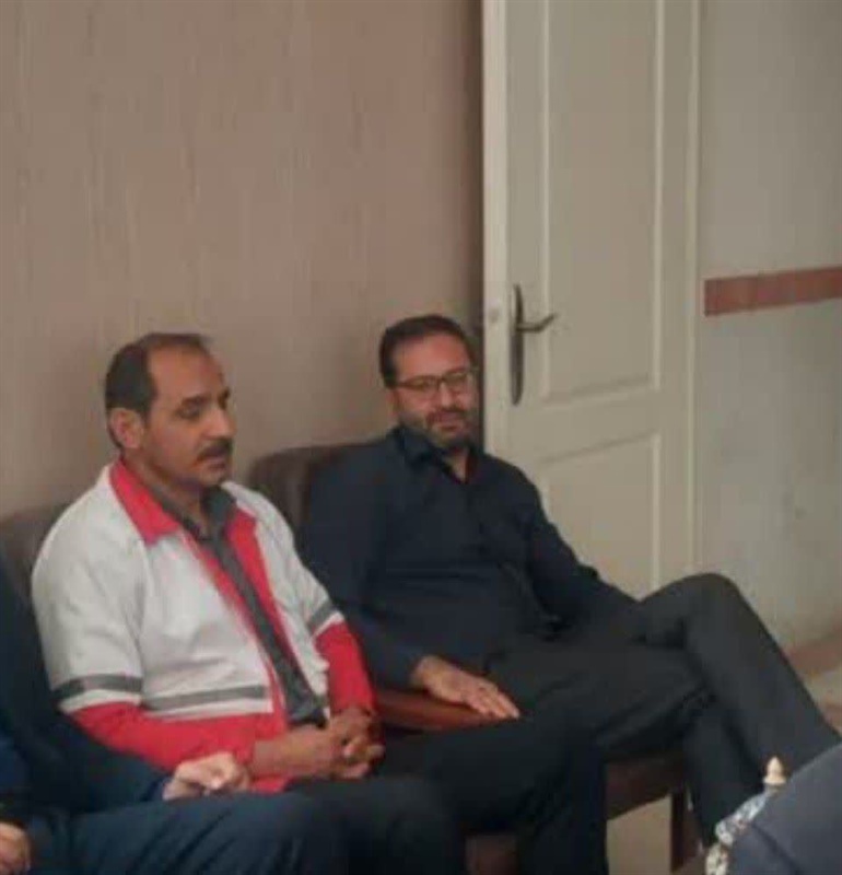 دیدار رئیس اداره ورزش و جوانان شهرستان کبودراهنگ با رئیس جمعیت هلال احمر