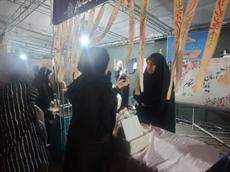 برپایی موکب ازدواج آسان پایدار در تجمعات مردم ولایی ملایر