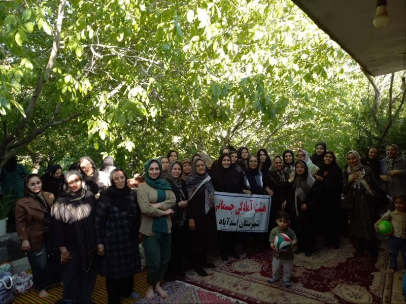 برگزاری اردوی طبیعت‌گردی بانوان اسدآباد به مناسبت سالروز آزادسازی خرمشهر