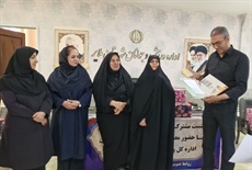 تجلیل از کارشناس امور جوانان اداره ورزش و جوانان شهرستان ملایر