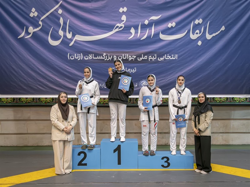 زینب اسدی مشترکا سوم شد