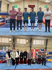 همدان، میزبان اردوی نهایی تیم‌های ملی ترامپولین بانوان و آقایان کشور شد