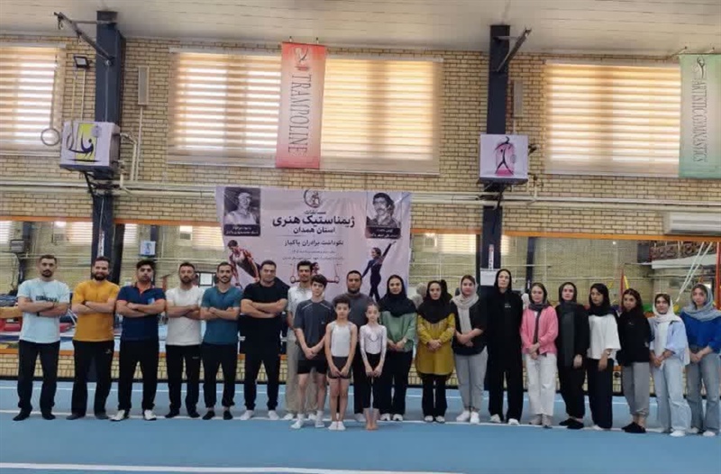 برگزاری دوره ارتقاء مربیگری ترامپولین با مدرسی سرمربی تیم ملی در همدان