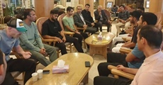 بازدید سرپرست فدراسیون پارادوومیدانی و مدیرکل ورزش و جوانان استان همدان از اردوی تیم ملی پارادوومیدانی