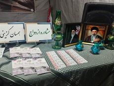 برپایی موکب حسینی در مسیر حسین (ع) در اربعین حسینی در شهرستان ملایر