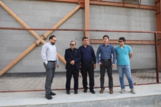 بازدید مدیرکل ورزش و جوانان همدان از پروژه خیرساز ژیمناستیک و دیدار با فرماندار ملایر