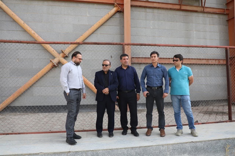 بازدید مدیرکل ورزش و جوانان همدان از پروژه خیرساز ژیمناستیک و دیدار با فرماندار ملایر