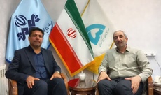 دیدار مدیرکل ورزش و جوانان با مدیرکل صدا و سیمای مرکز همدان