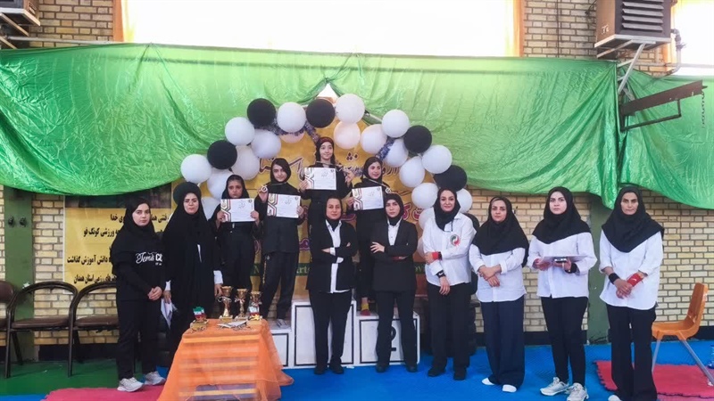 قهرمانی باشگاه مقاومت در مسابقات کونگ‌فو بانوان همدان