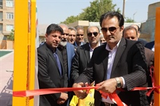 زمین چمن مصنوعی فوتبال شهید فرزاد سلیمانیان نهاوند به بهره‌برداری رسید