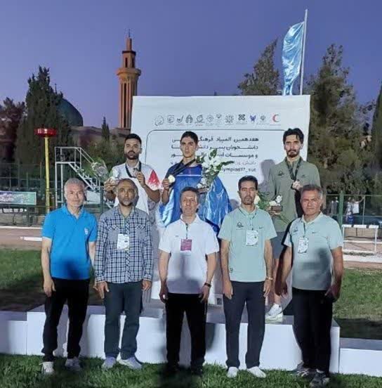 افتخار آفرینی دو و میدانی کاران استان همدان در المپیاد ورزشی دانشجویان کشور