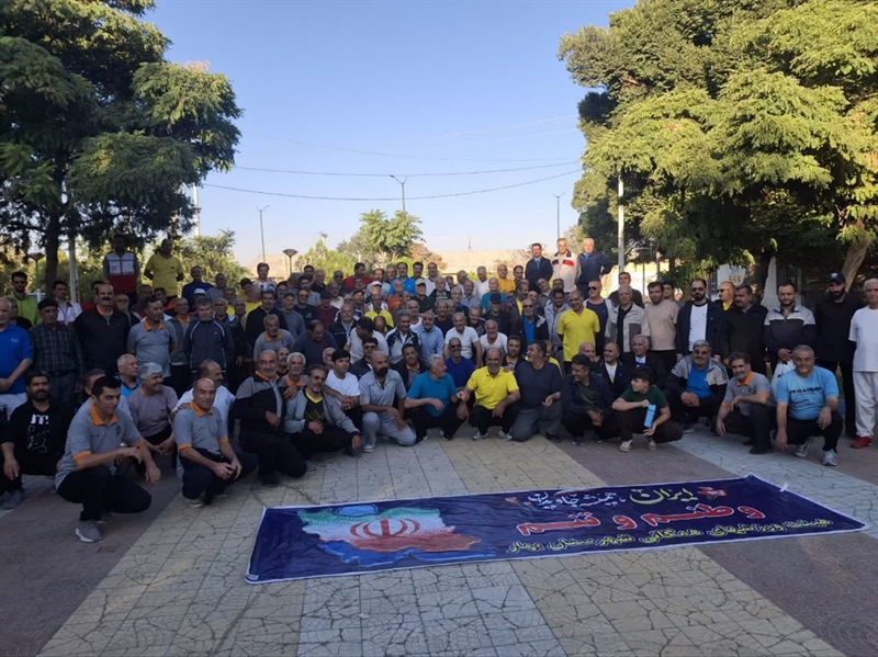 شهرستان بهار میزبان ورزش صبحگاهی استان همدان در پارک لاله شهر بهار