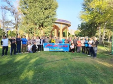 همایش ورزش صبحگاهی با حضور مسئولان و ورزشکاران در کبودراهنگ
