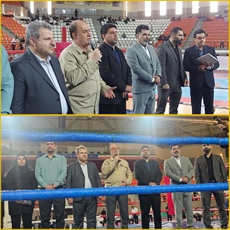 اجتماع عظیم رزمی‌کاران استان همدان به مناسبت سالگرد شهادت سردار شهید حاج حسین همدانی