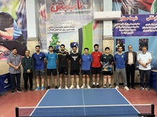 قهرمانی نماینده سنندج در مسابقات جایزه بزرگ تنیس روی میز همدان